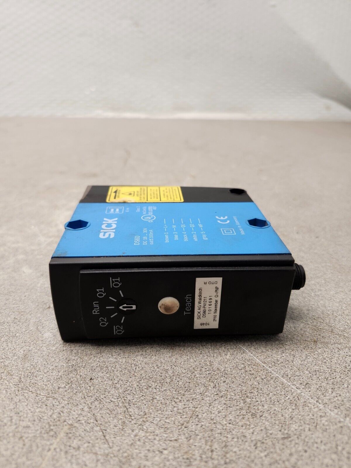 USED SICK DISTANCE SENSOR DS60-P41211