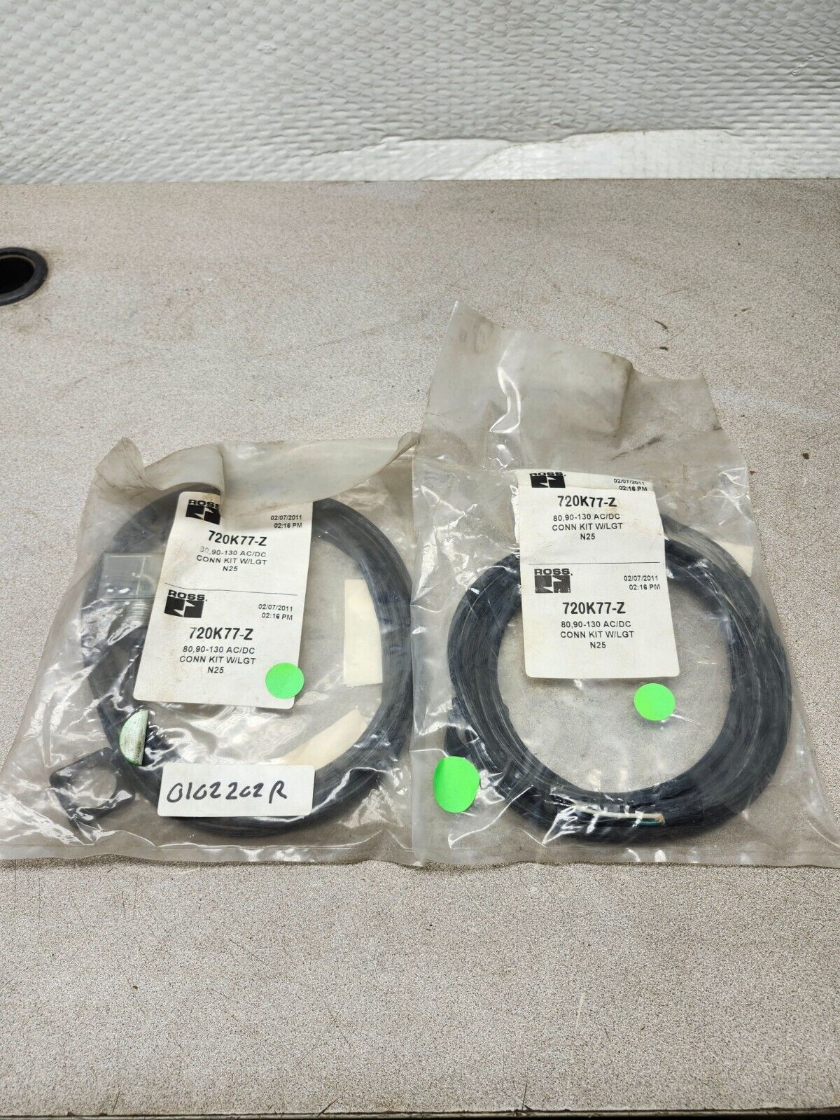 NEW IN BAG LOT OF 2 ROSS CONN KIT 720K77-A