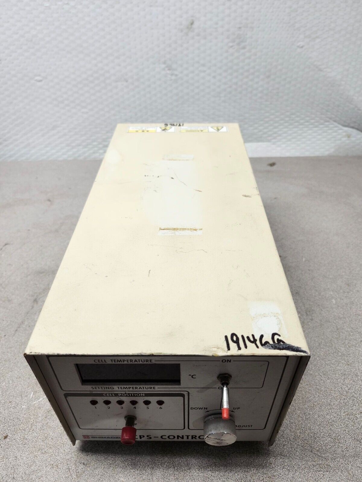 USED Shimadzu Lab Thermoelectrical Temperature Controller 6-CellPositionCPS-240A