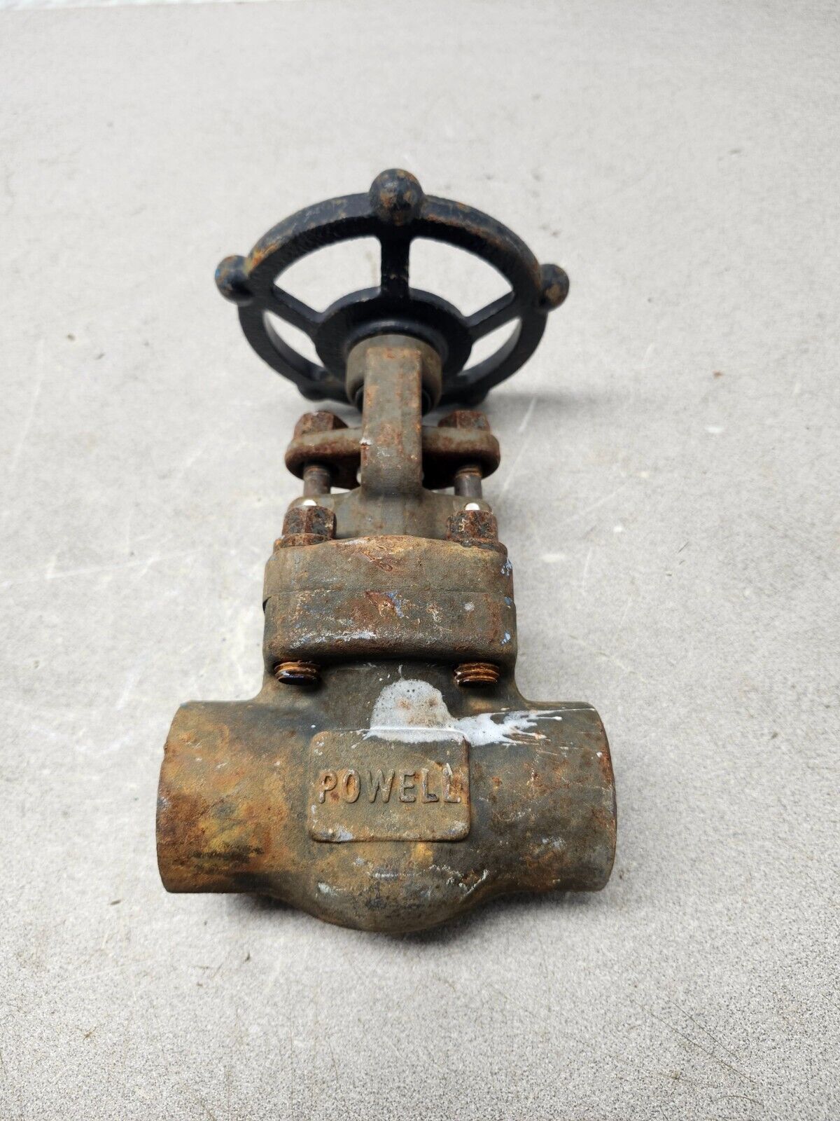 USED Powell Steel Socket Weld Wedge Gate Valve 1'' GA08SA58GB