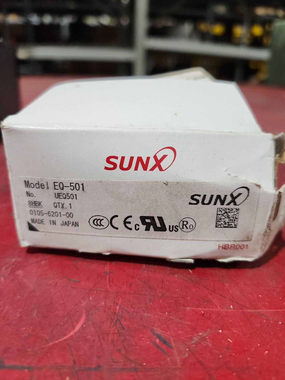 NEW IN BOX SUNX PHOTOELECTRIC SWITCH EQ-501 24-240VAC