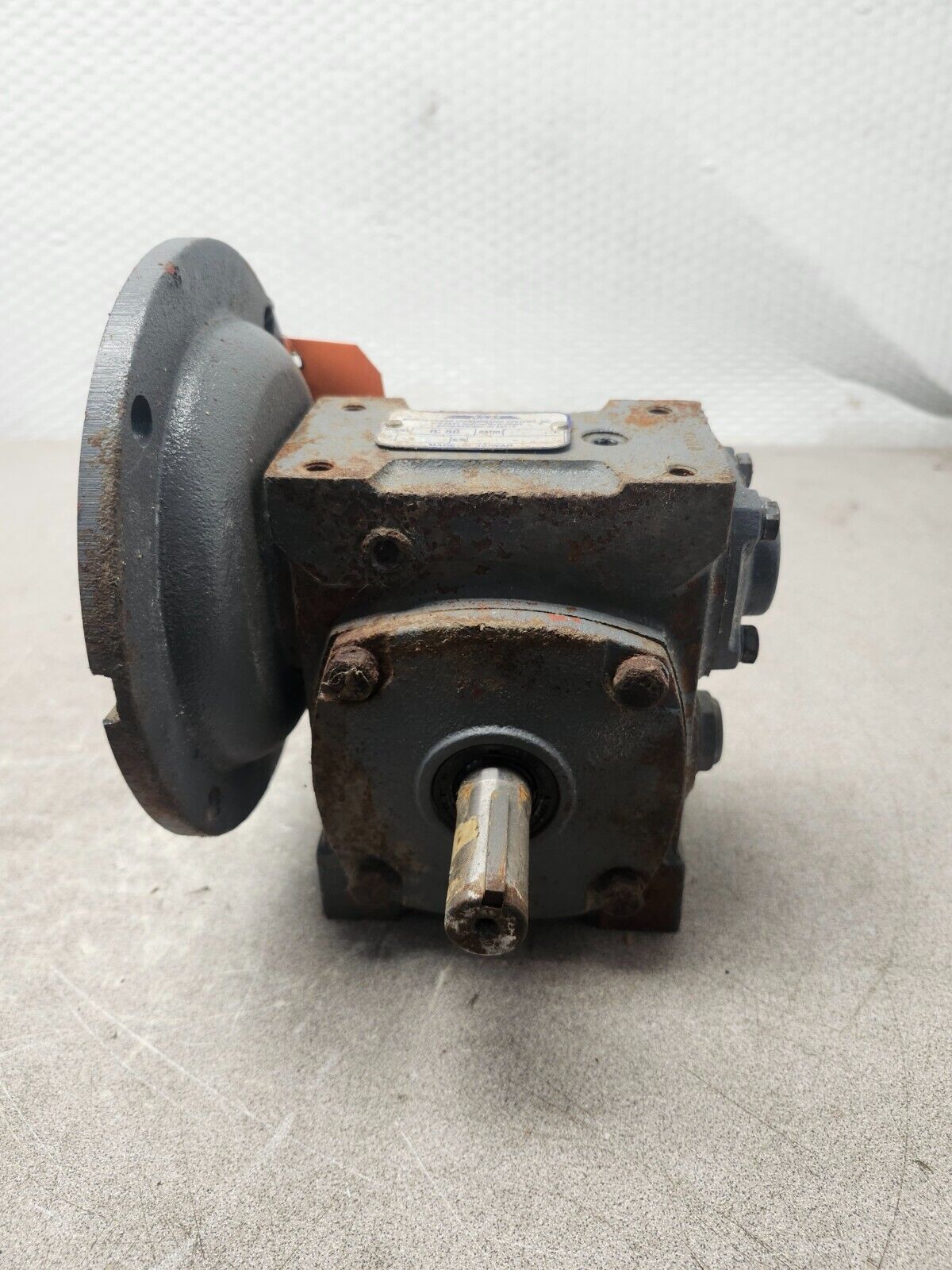 USED IPTS GEAR REDUCER RATIO 60:1, H.P 0.37 MODEL IC 50