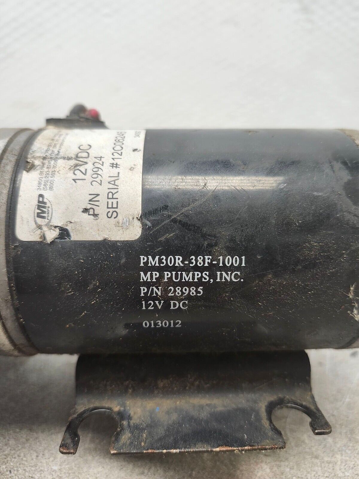 USED MP PUMPS 12VDC PM30R-38F-1001