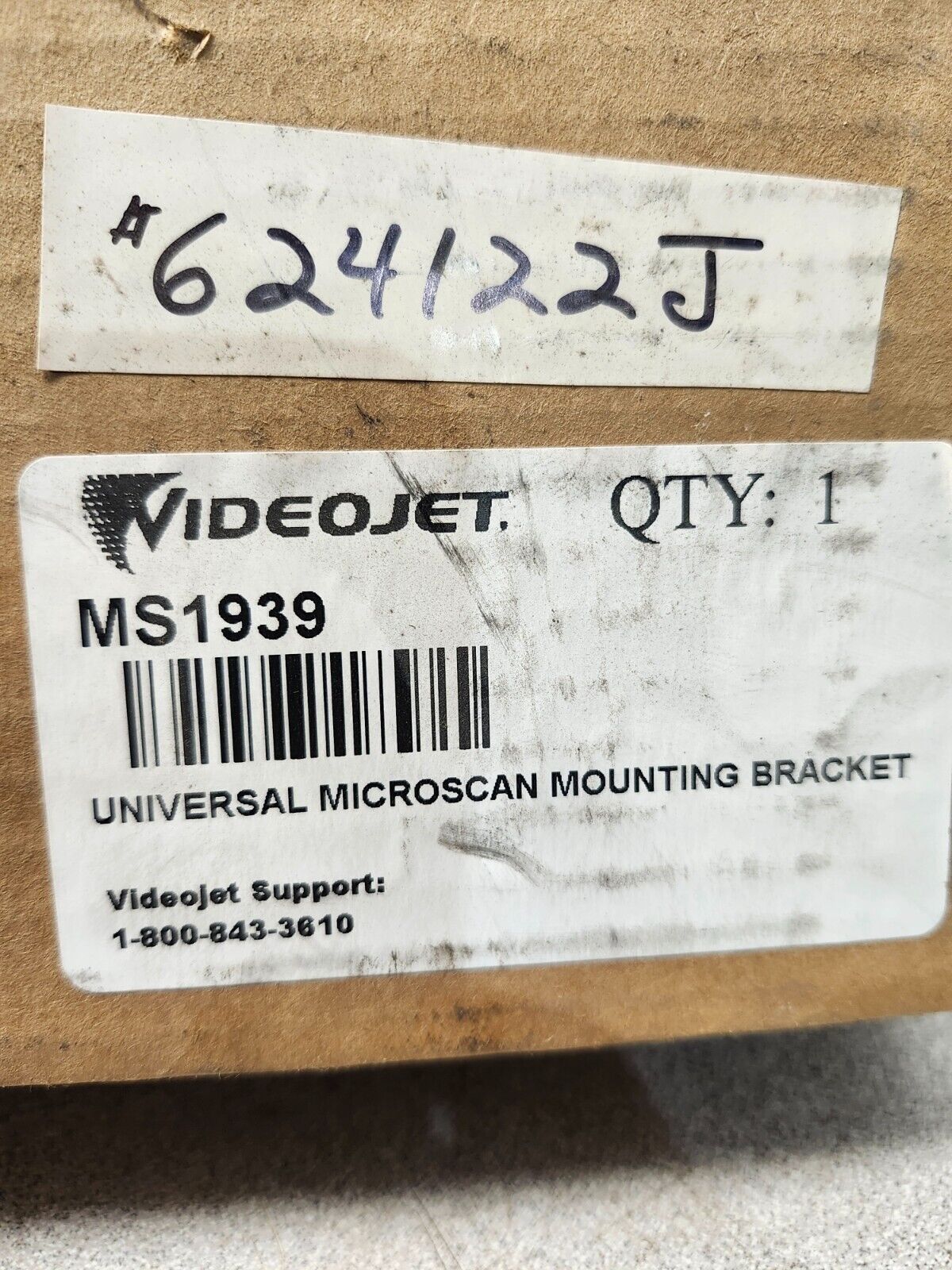 NEW IN BOX VIDEOJET UNIVERSAL MICROSCAN MOUTING BRACKET MS1939