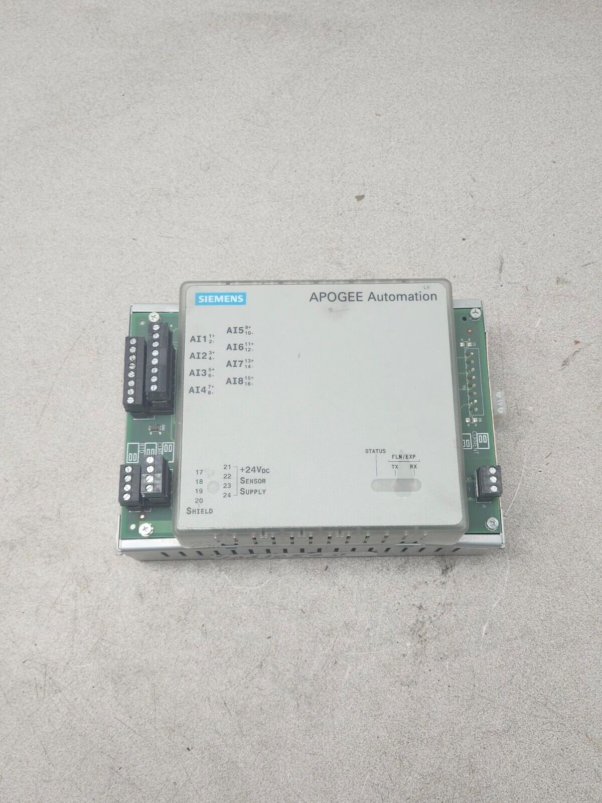 USED SIEMENS APOGEE  ANALOG POINT EXPANSION, 8AI 549-209