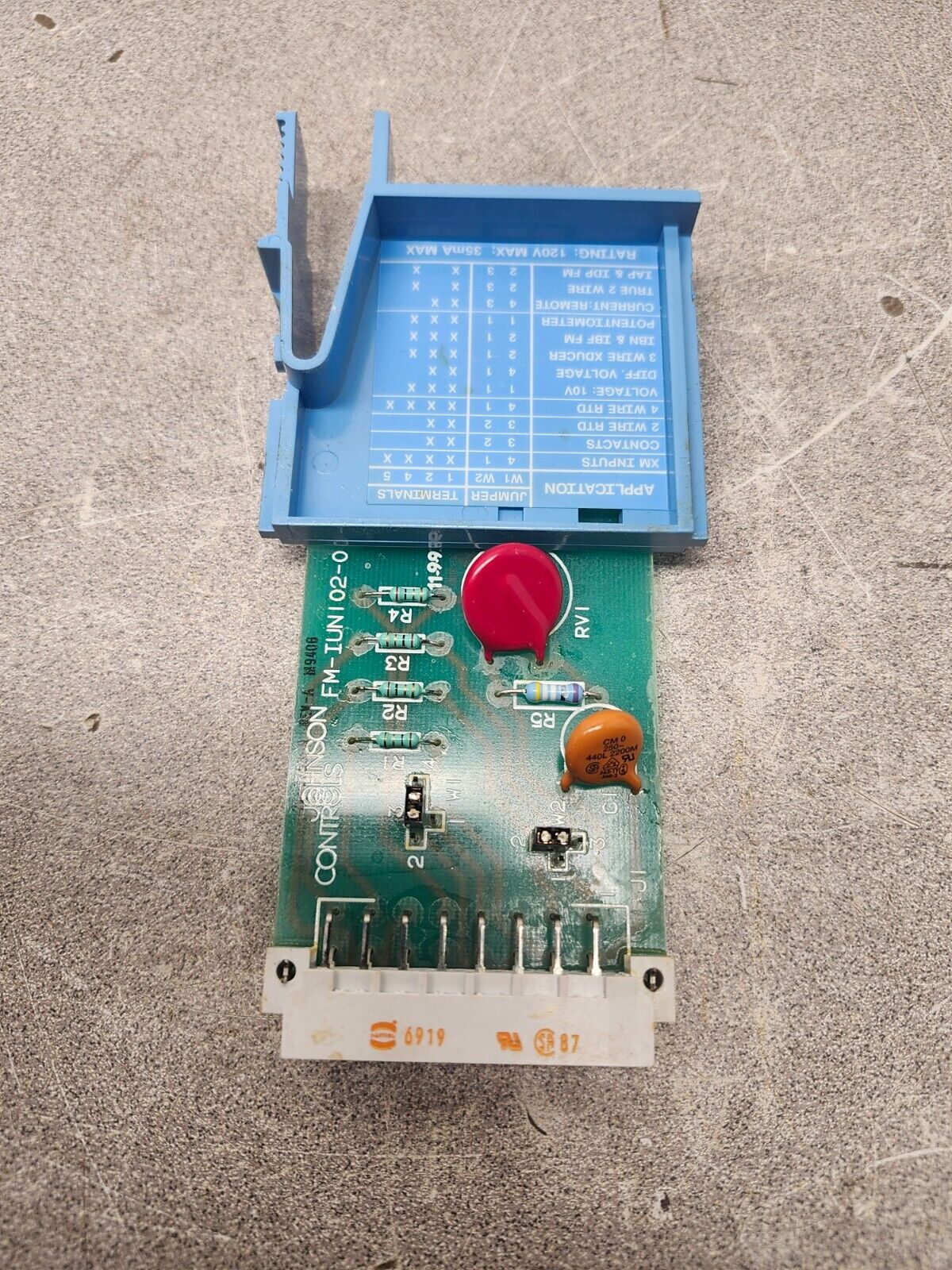 NEW IN BOX JOHNSON CONTROLS INPUT MODULE FM-IUN102-0