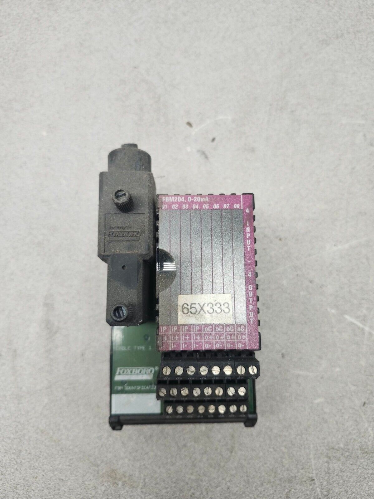 USED FOXBORO PLC MODULE P0916SR0B