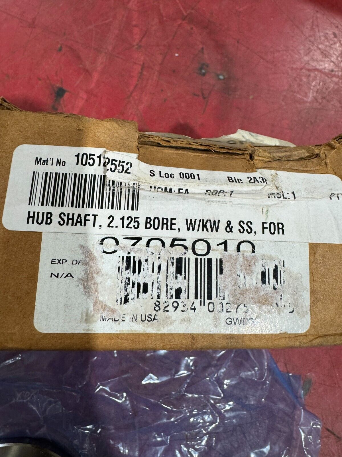 NEW FALK 1040T31 HUB 2.1250 BORE 0705010