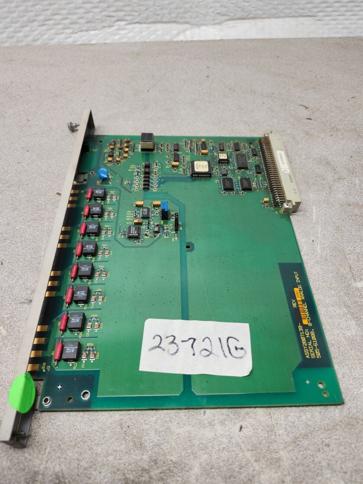 PREOWNED SIEMENS 8 CHANNEL ANALOG INPUT 505-6108B