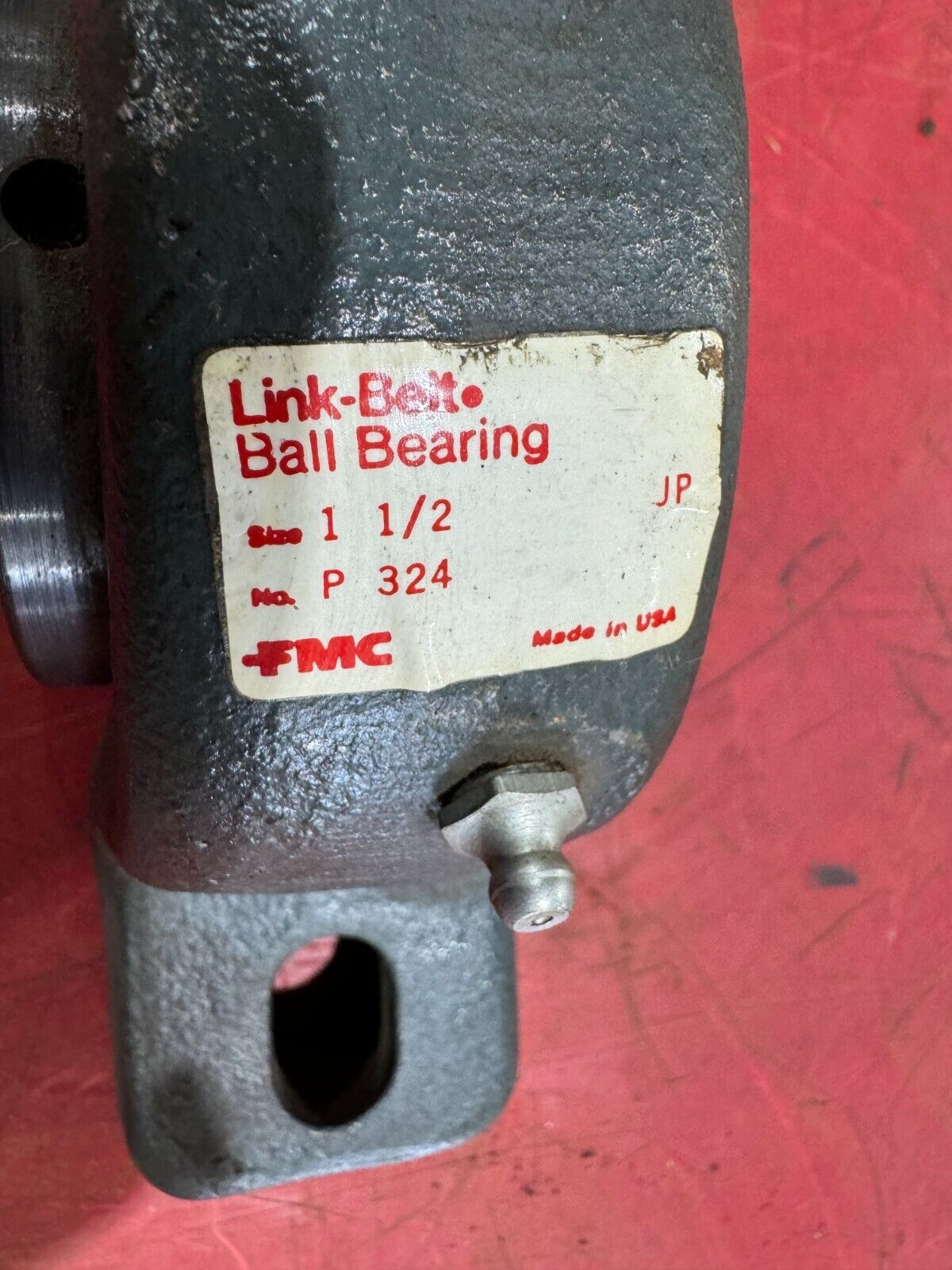 NEW SURPLUS LINK-BELT P 324 2-BOLT PILLOW BLOCK BEARING 1-1/2" BORE P324