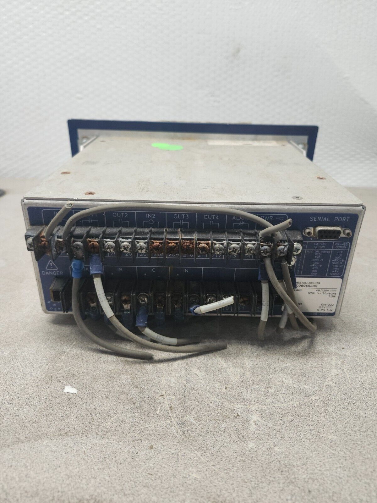 USED Schweitzer Overcurrent Reclosing Relay SEL-551C