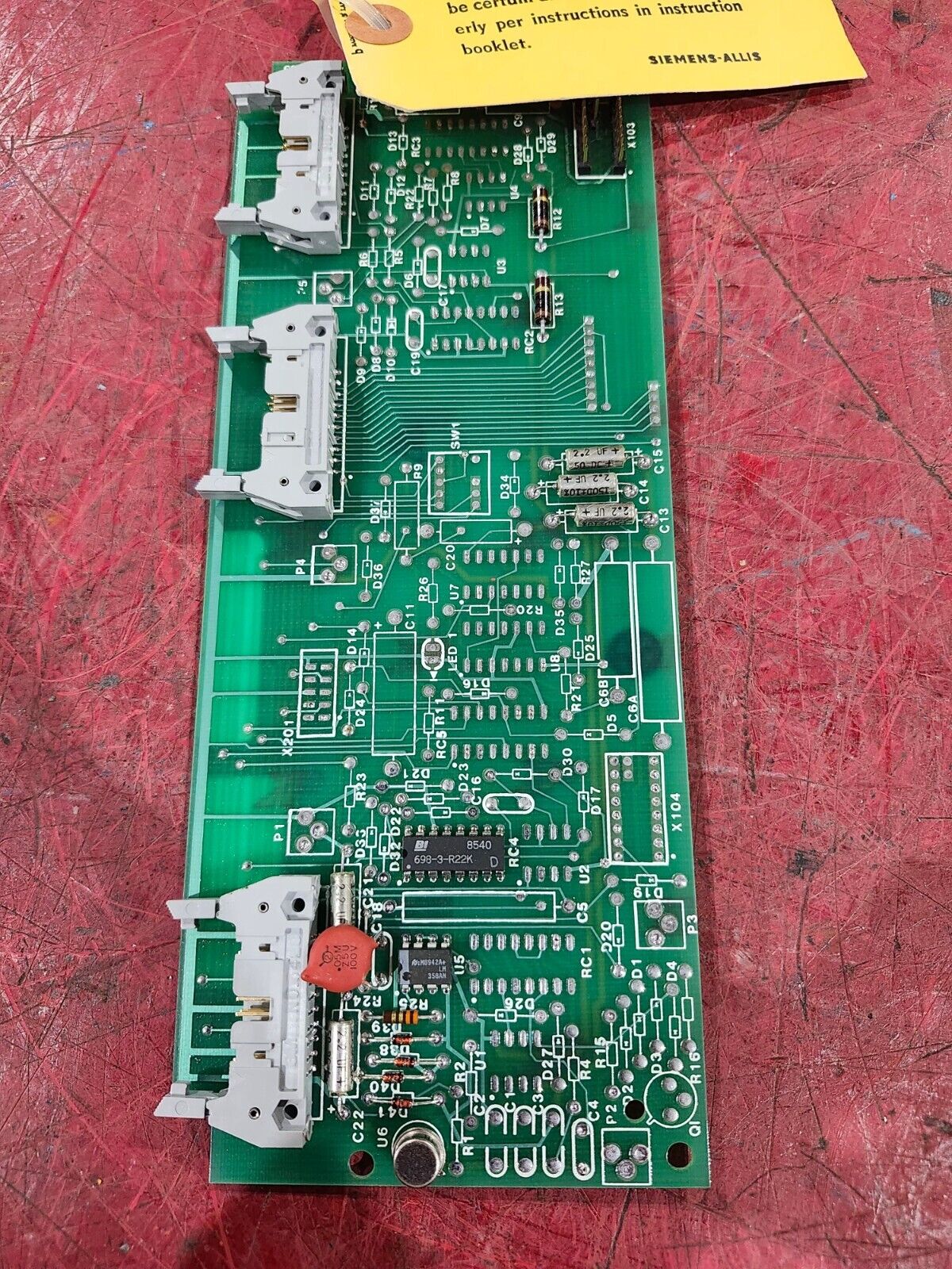 USED SIEMENS CIRCUIT BOARD A1-101-015-575-0490