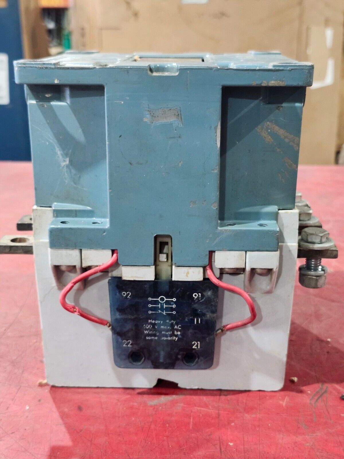 USED ASEA CONTACTOR EG315RP SIZE 5