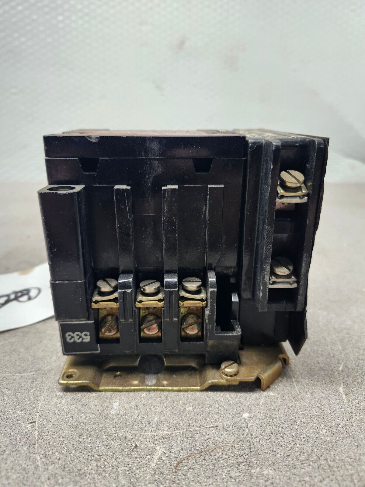 USED SQUARE D Lighting Magnetic Contactor 250V, 3 POLES SER A 8903SM013