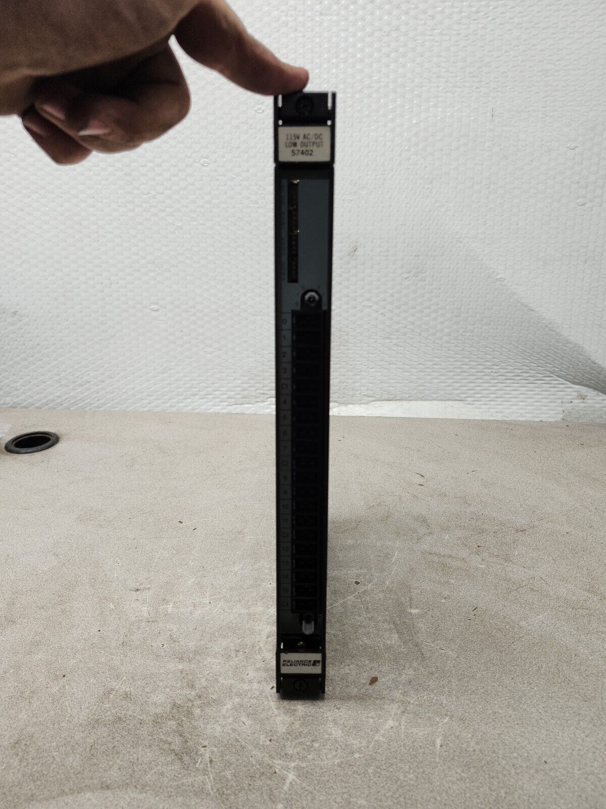 USED RELIANCE LOW OUTPUT MODULE 57402-D