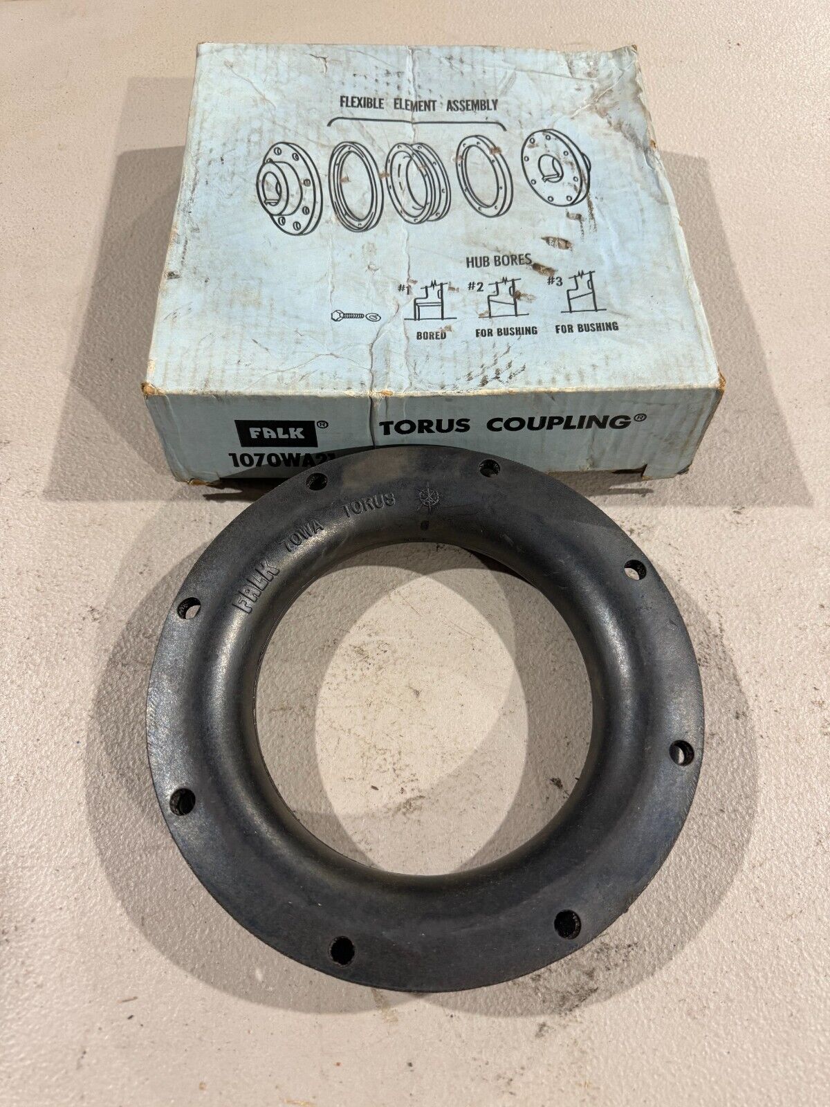 NEW FALK 70WA TORUS COUPLING ELEMENT 1070WA