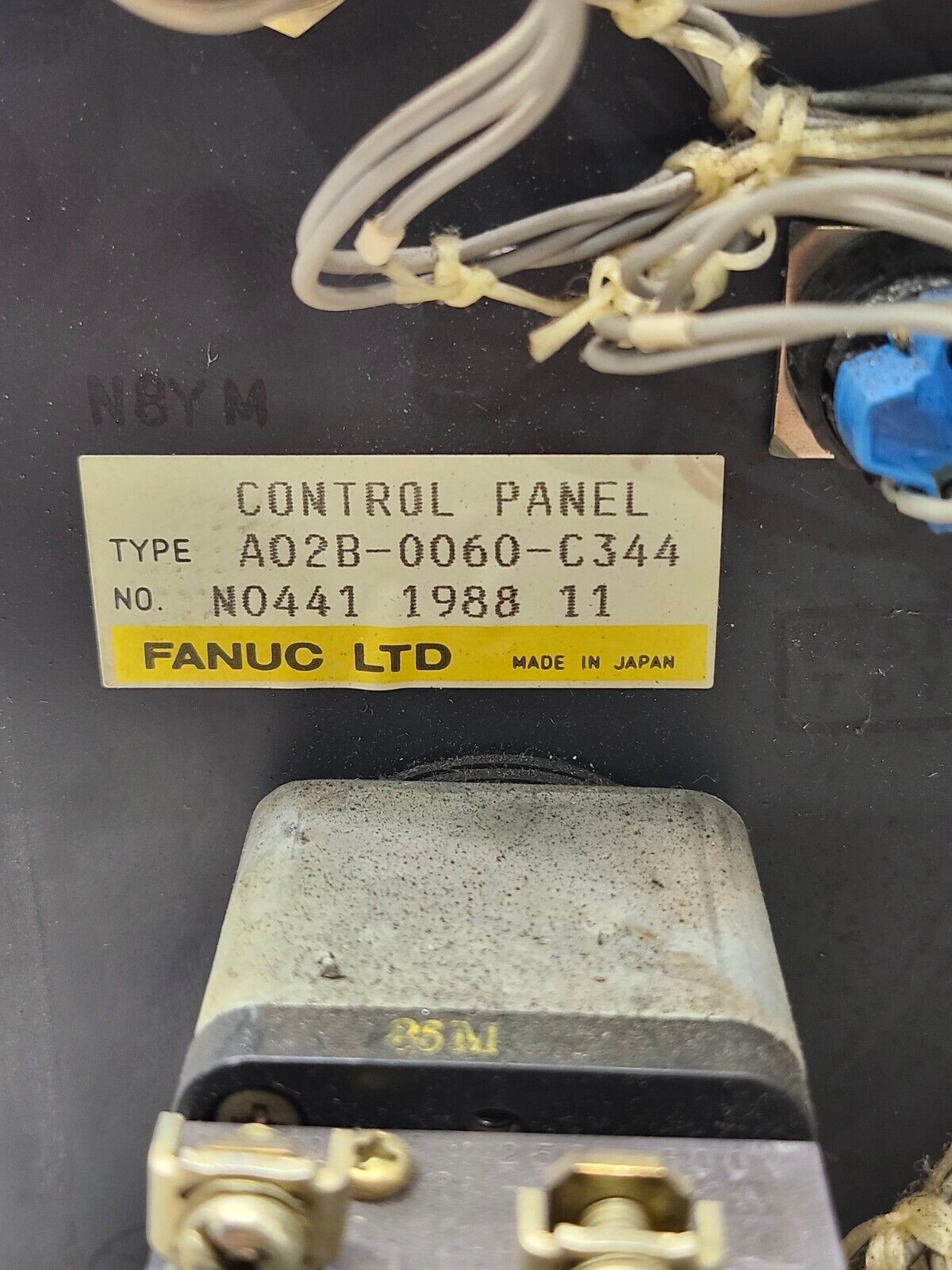 USED FANUC CONTROL PANEL A02B-0060-C344