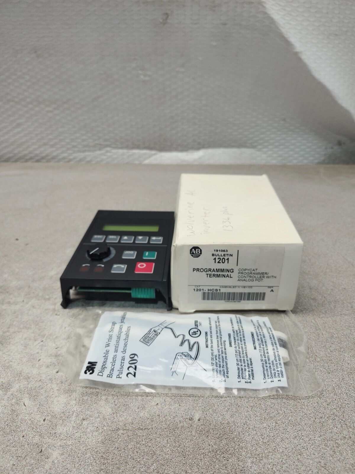 NEW IN BOX ALLEN BRADLEY PROGRAMMING TERMINAL 1201-HCS1
