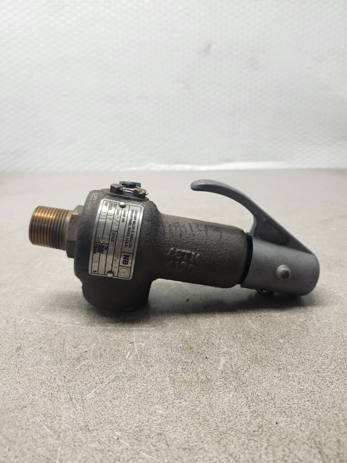 USED CROSBY Relief Valve 3/4'' 331 PPH