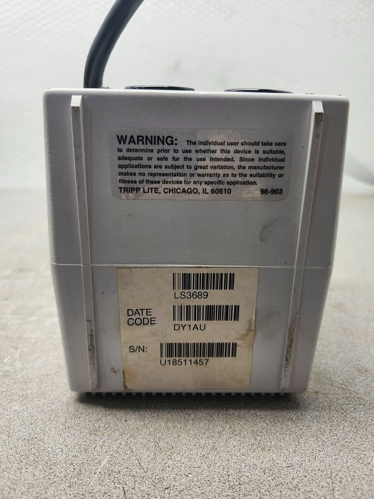 USED Tripp Lite Voltage Regulator and Conditioner,120V 600W LS604