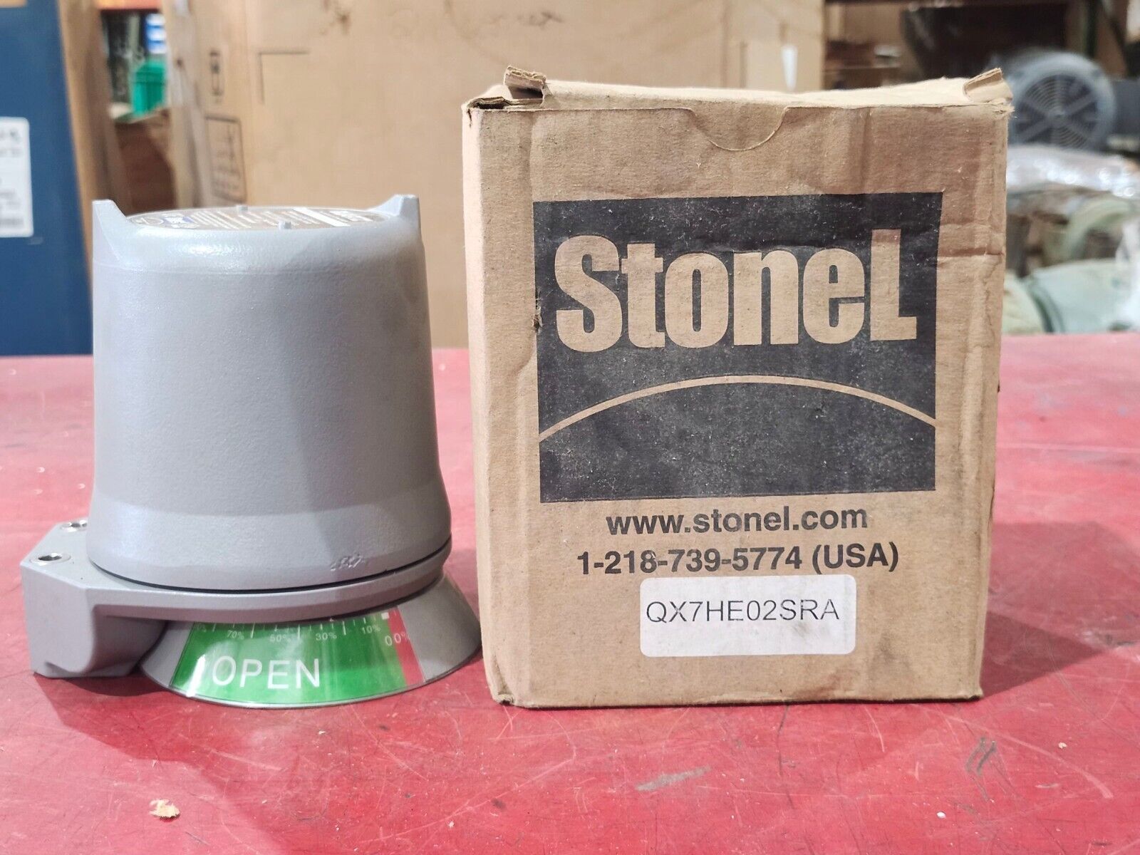 NEW IN BOX STONEL QUARTZ VALVE POSTIONER QX7HE02SRA