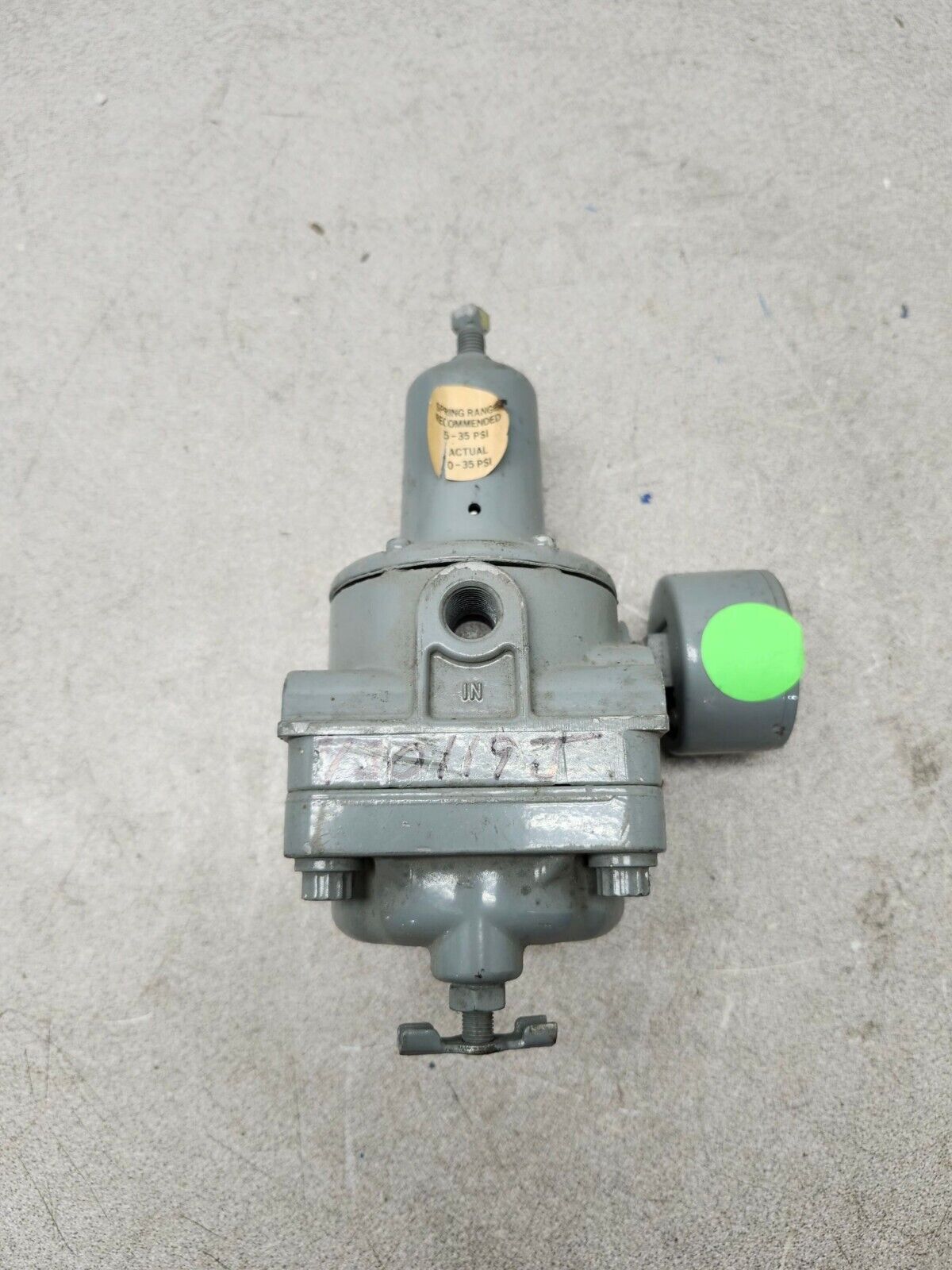 USED FISHER PRESSURE REGULATOR 67AF R/235