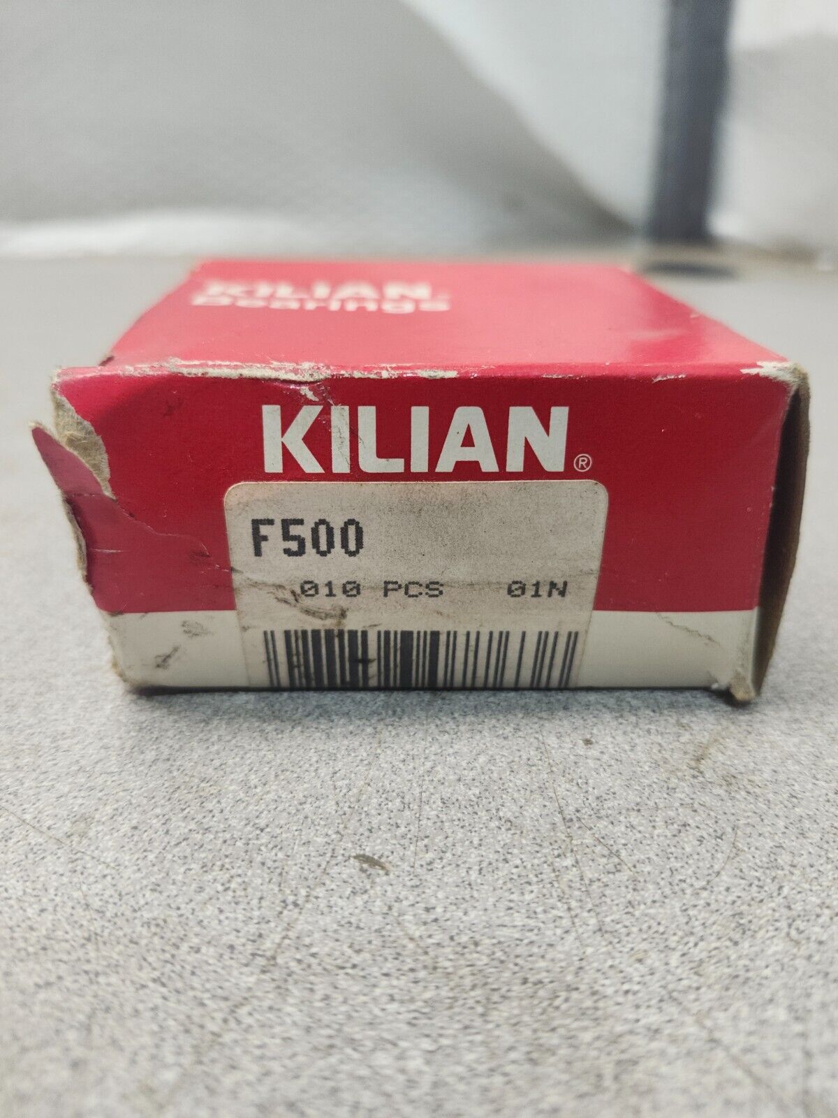 NEW IN BAG LOT OF 10 KILIAN FLANGED BALL BEARING F-500