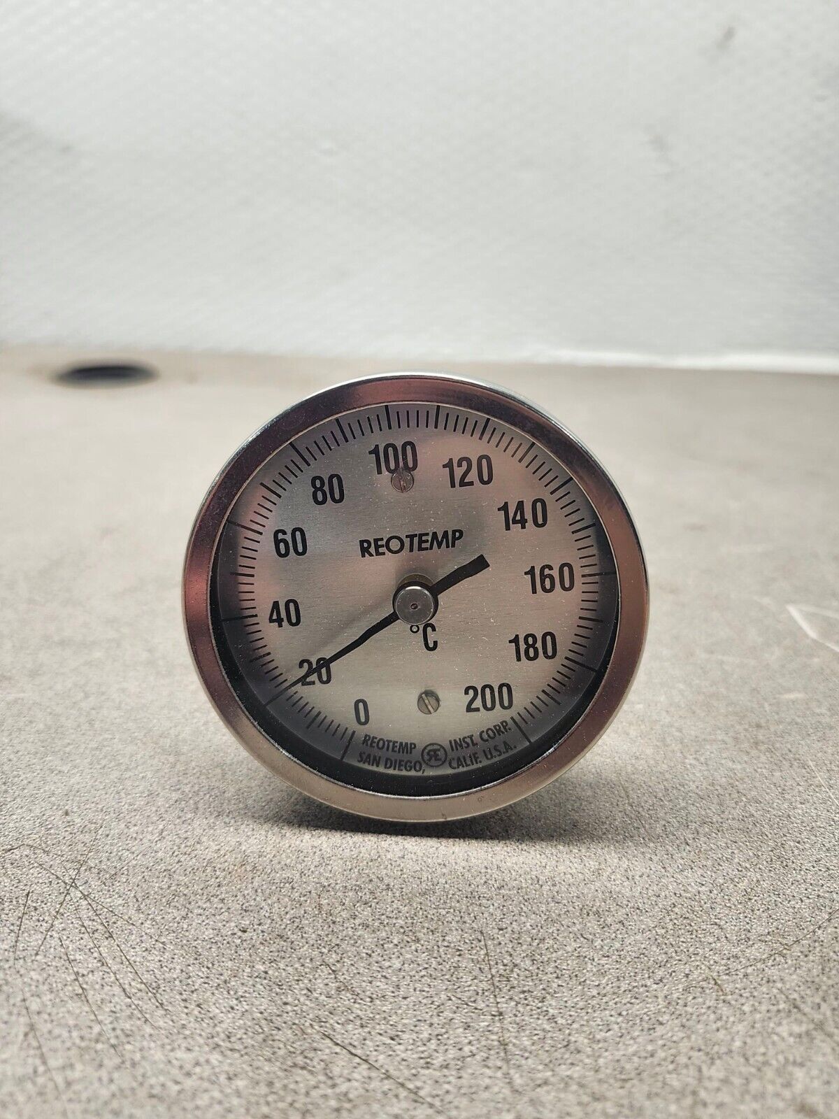 NEW IN BOX REOTEMP DIAL THERMOMETER LL0401C47