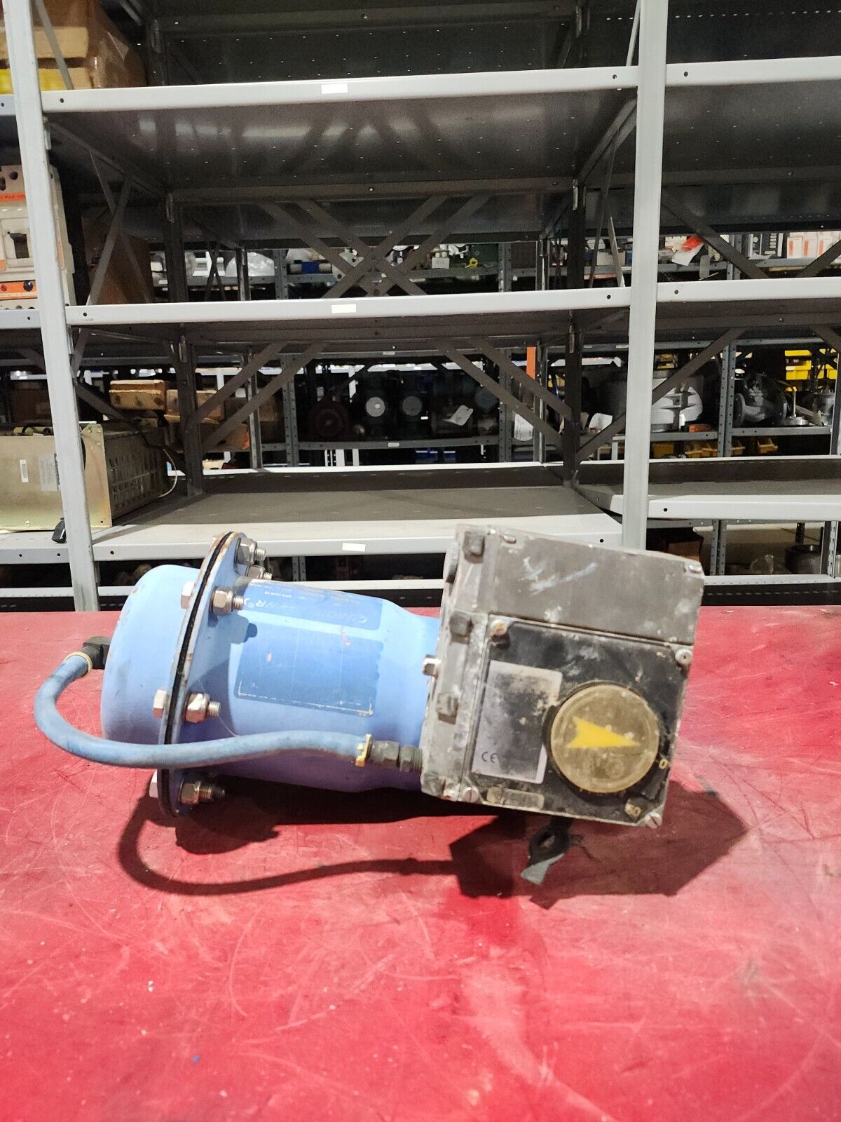 USED QUADRA-POWR X ROTARY ACTUATORS QPX1C/K15 W/ 1'' RECA01CJJST VALVE