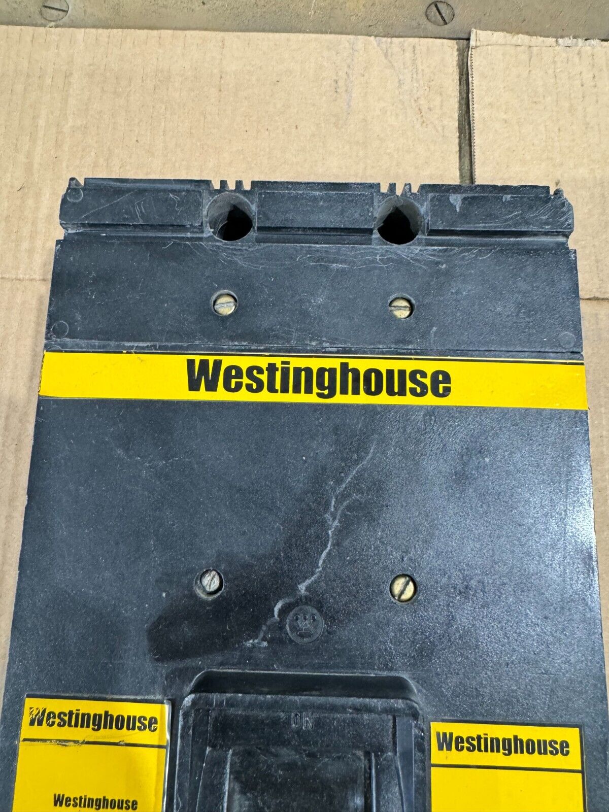 UNUSED SURPLUS WESTINGHOUSE 600AMP MINING CIRCUIT BREAKER 600V.