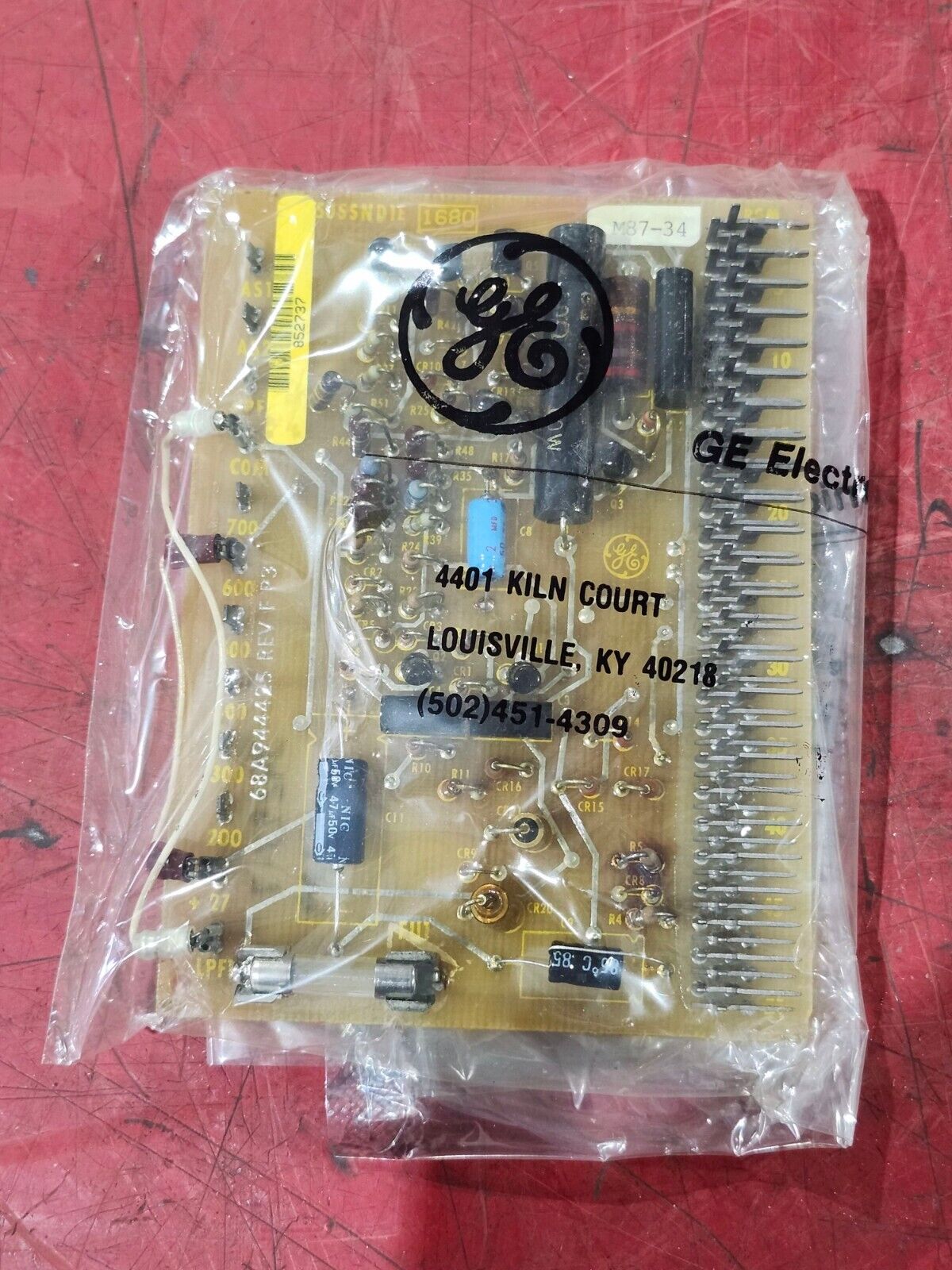 NEW GENERAL ELECTRIC CIRCUIT BOARD 68A944425 REV. F P3