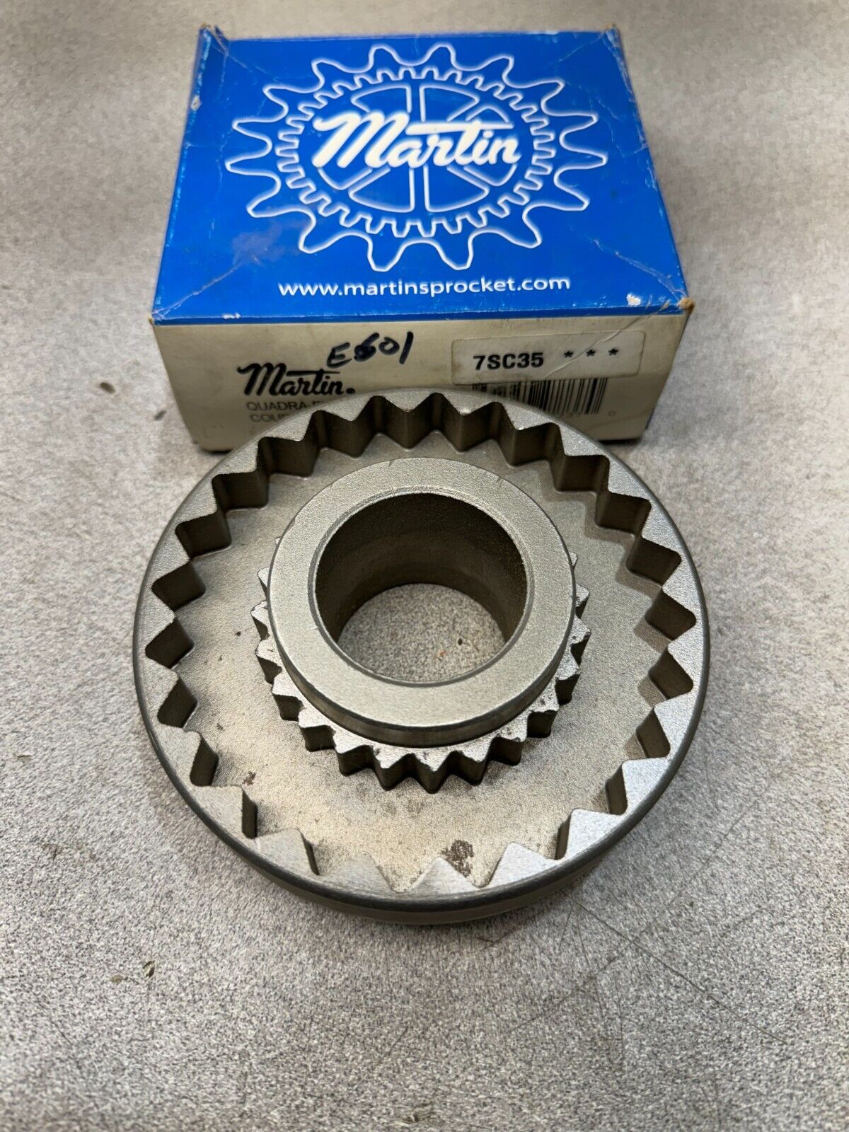 NEW IN BOX MARTIN QUADRA-FLEX COUPLING FLANGE 7SC35