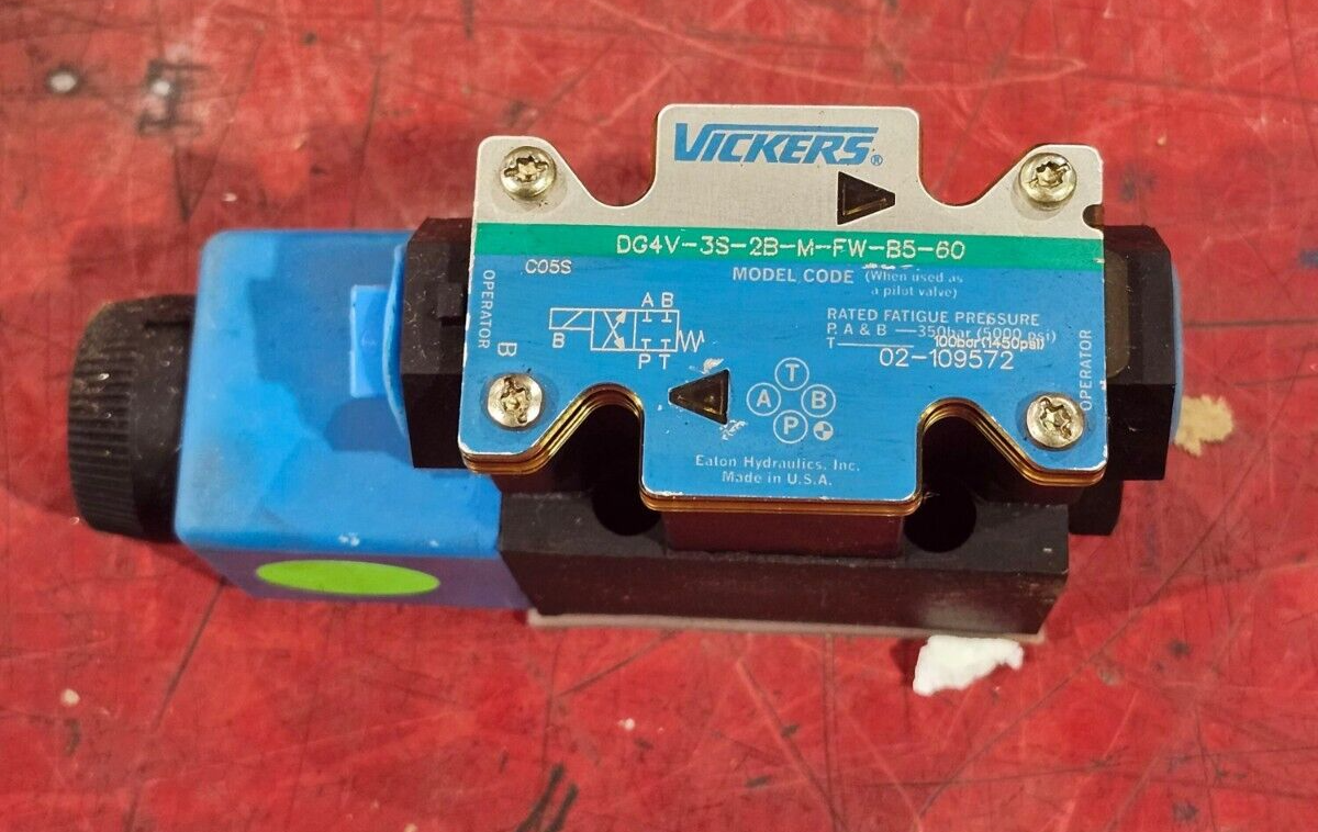 NEW VICKERS HYDRAULIC DIRECTIONAL VALVE DG4V-3S-2B-M-FW-B5-60