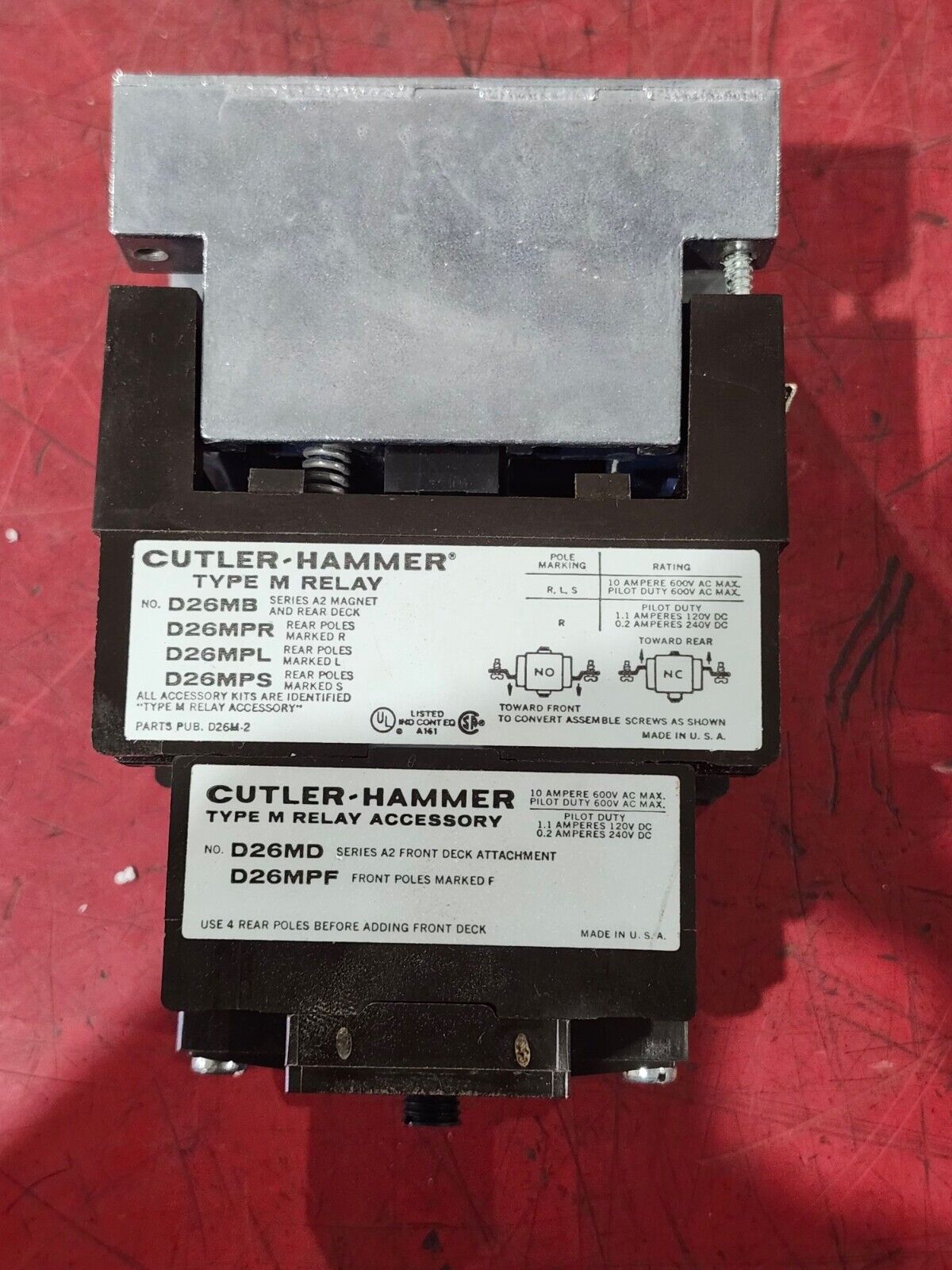 NEW IN PACKAGE CUTLER HAMMER RELAY D26MRD22T1