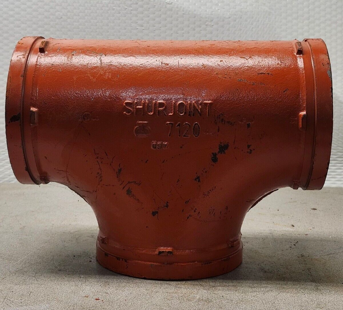 NEW SHURJOINT 6" TEE PIPE FITTING 7120