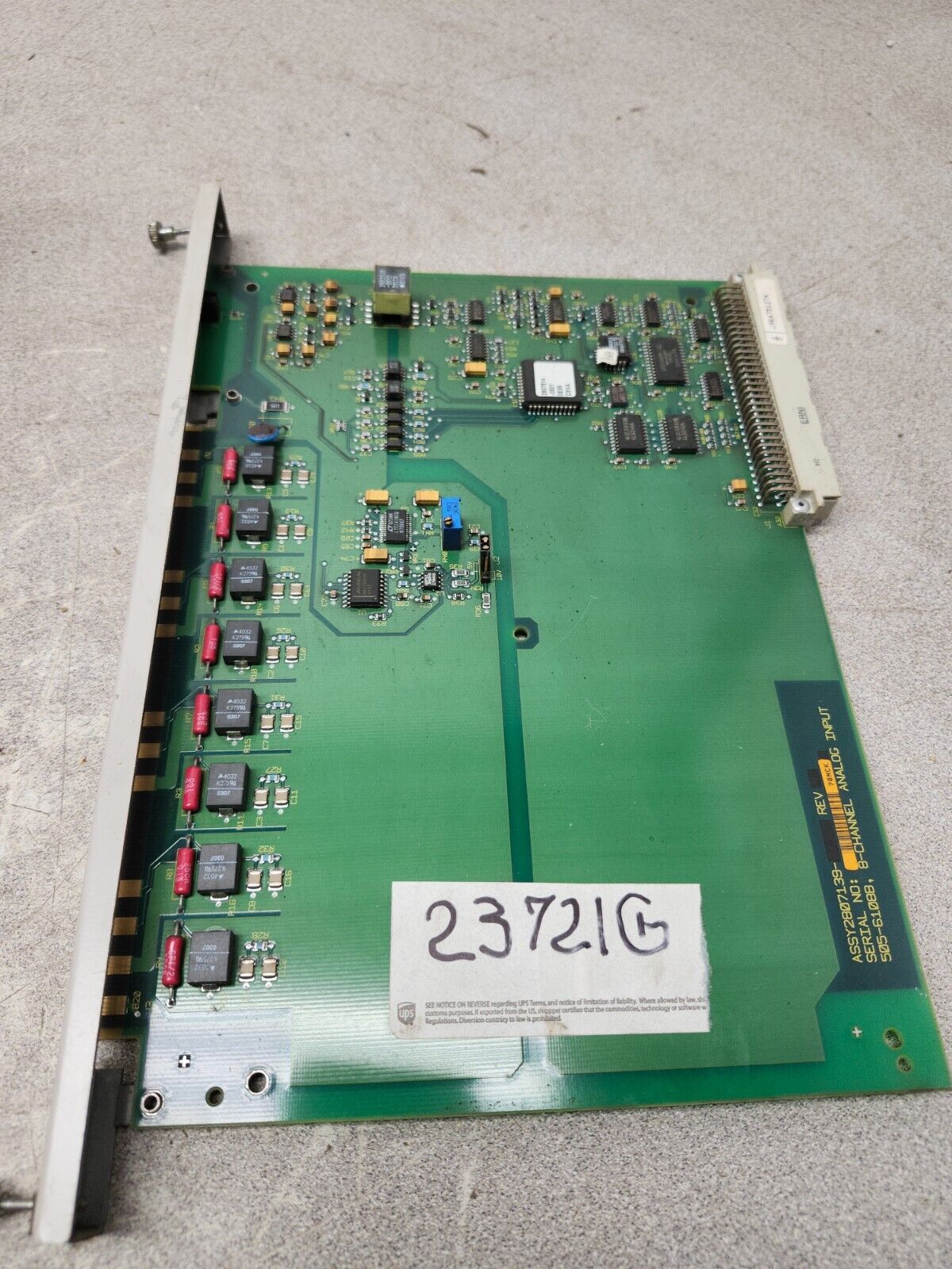 USED Siemens Analog Input Module 505-6108B