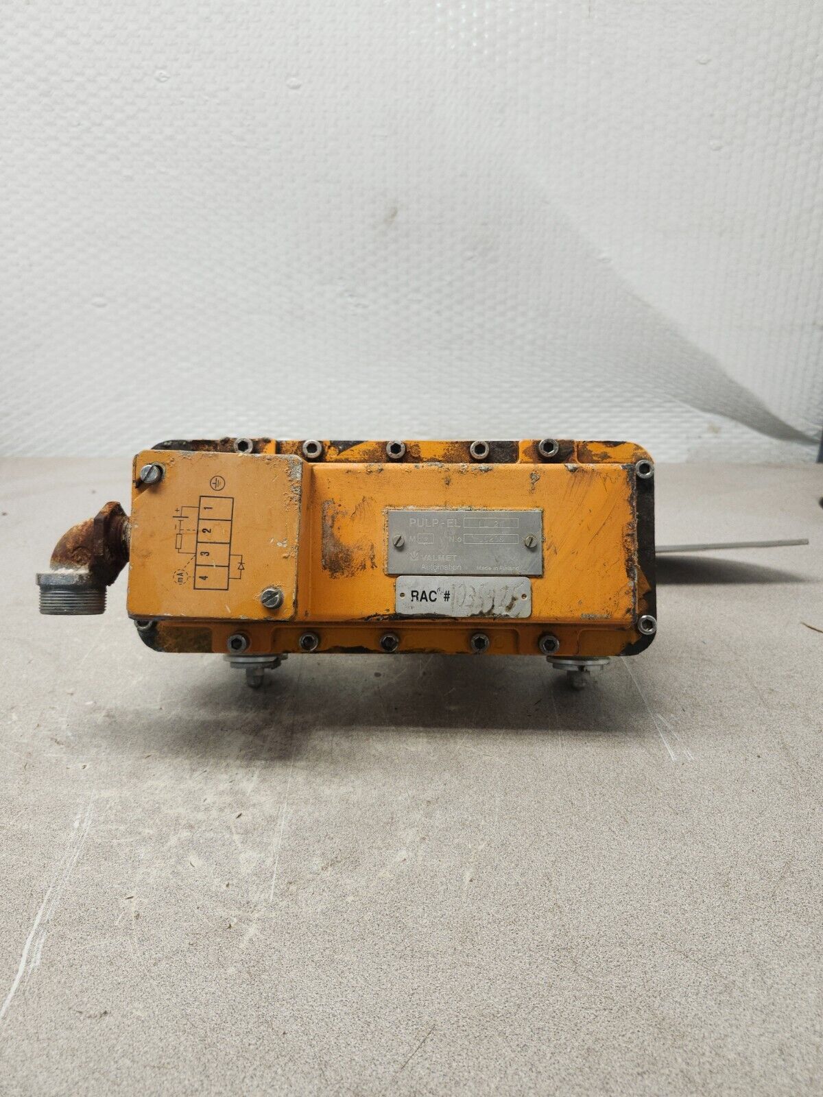 USED VALMET CONSISTENCY TRANSMITTER PULP-EL LL2W M3