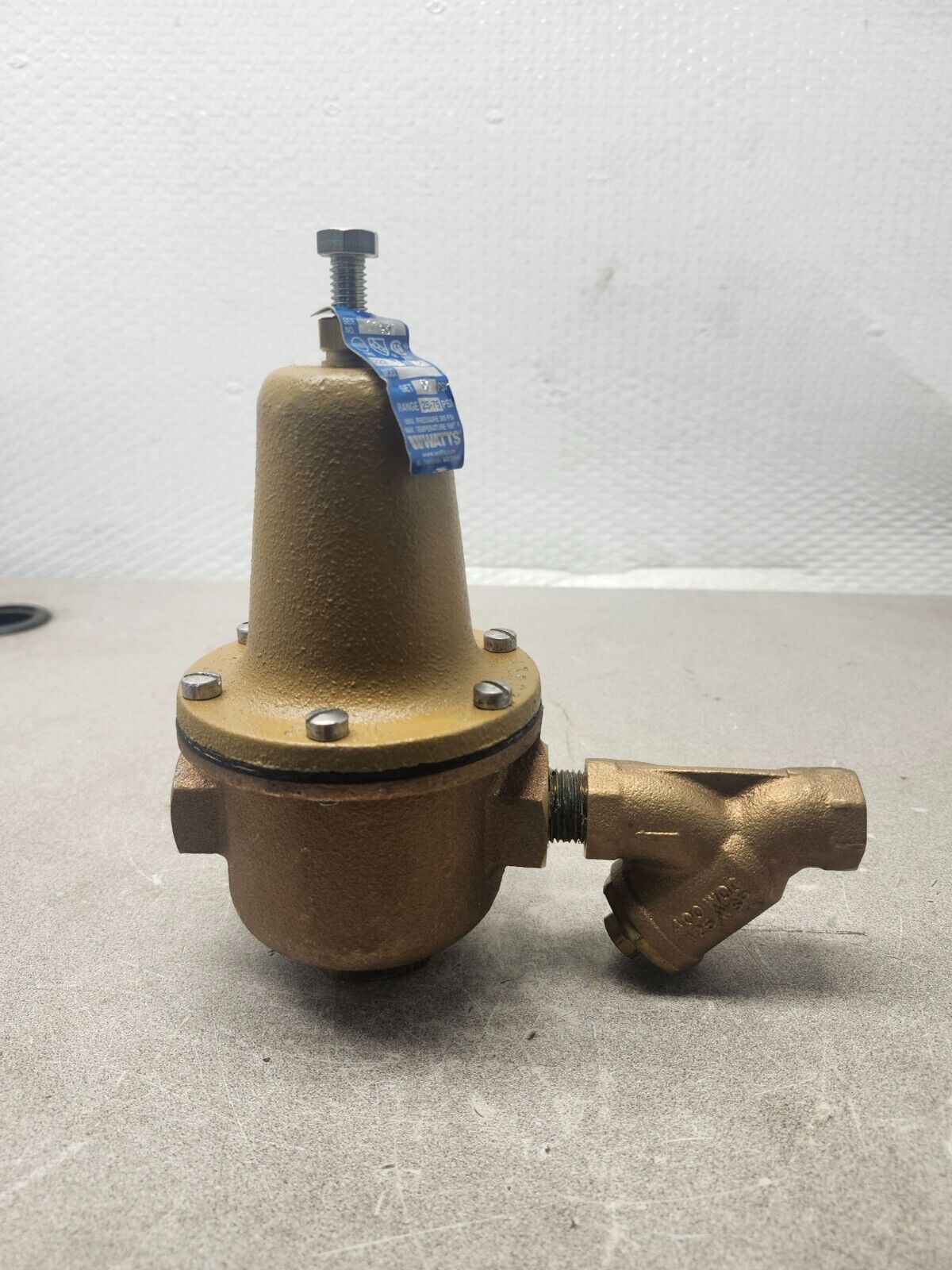 NEW IN BOX Watts Water Reducing Valve & Strainer, pressure regulator 223-S