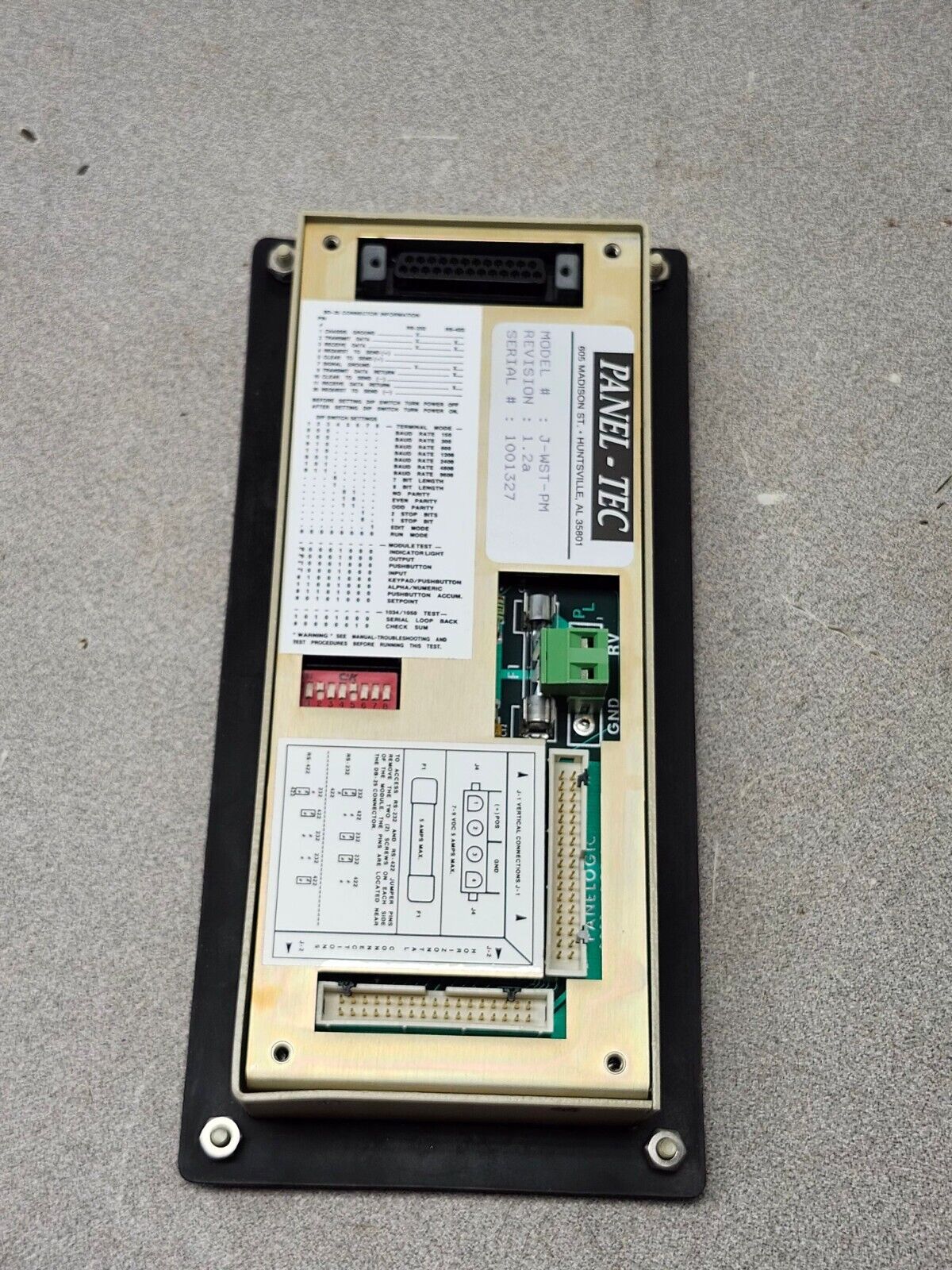 NEW IN BOX PANEL TEC SMART PANEL J-WST-PM