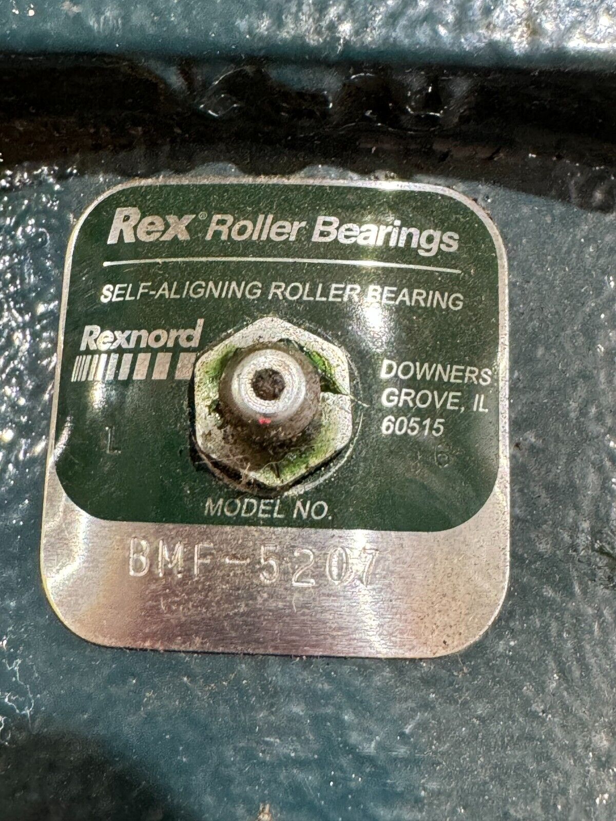 NEW REXNORD 4-BOLT FLANGE BEARING REX 2-7/16" BORE BMF-5207