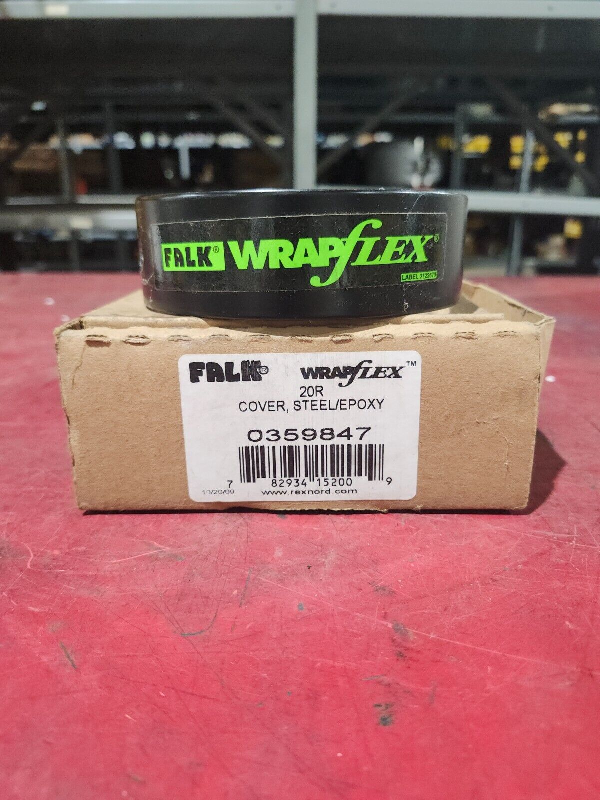 NEW IN BOX FALK WRAPFLEX 20R COVER STEEL/EPOXY 0359847