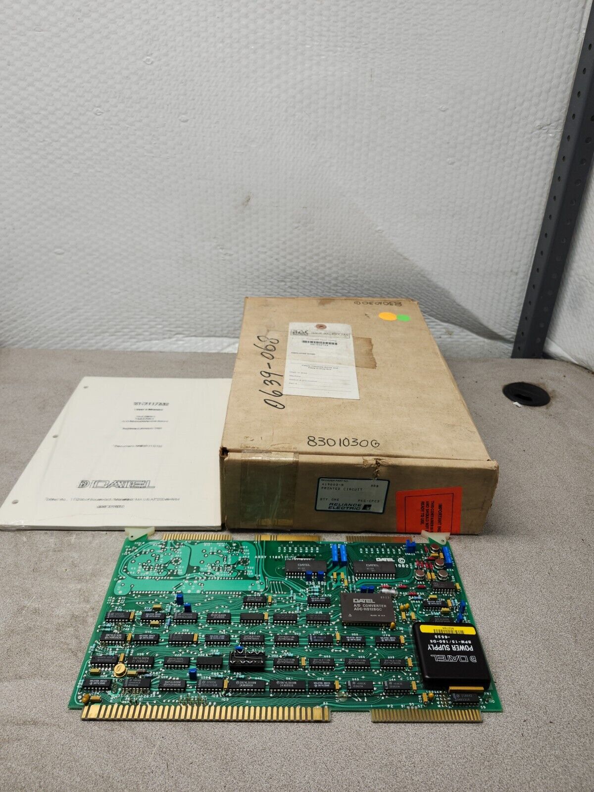 NEW IN BOX RELIANCE ELECTRIC PRINTED CIRCUIT BOARD 419003-R