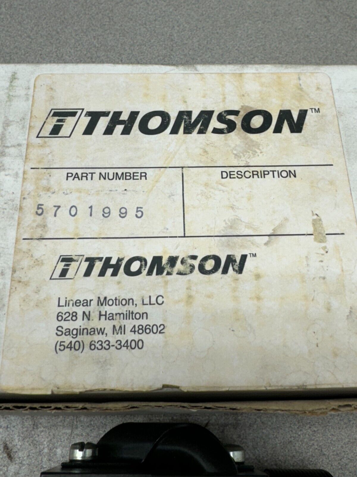 NEW IN BOX THOMSON BALL NUT 5701995