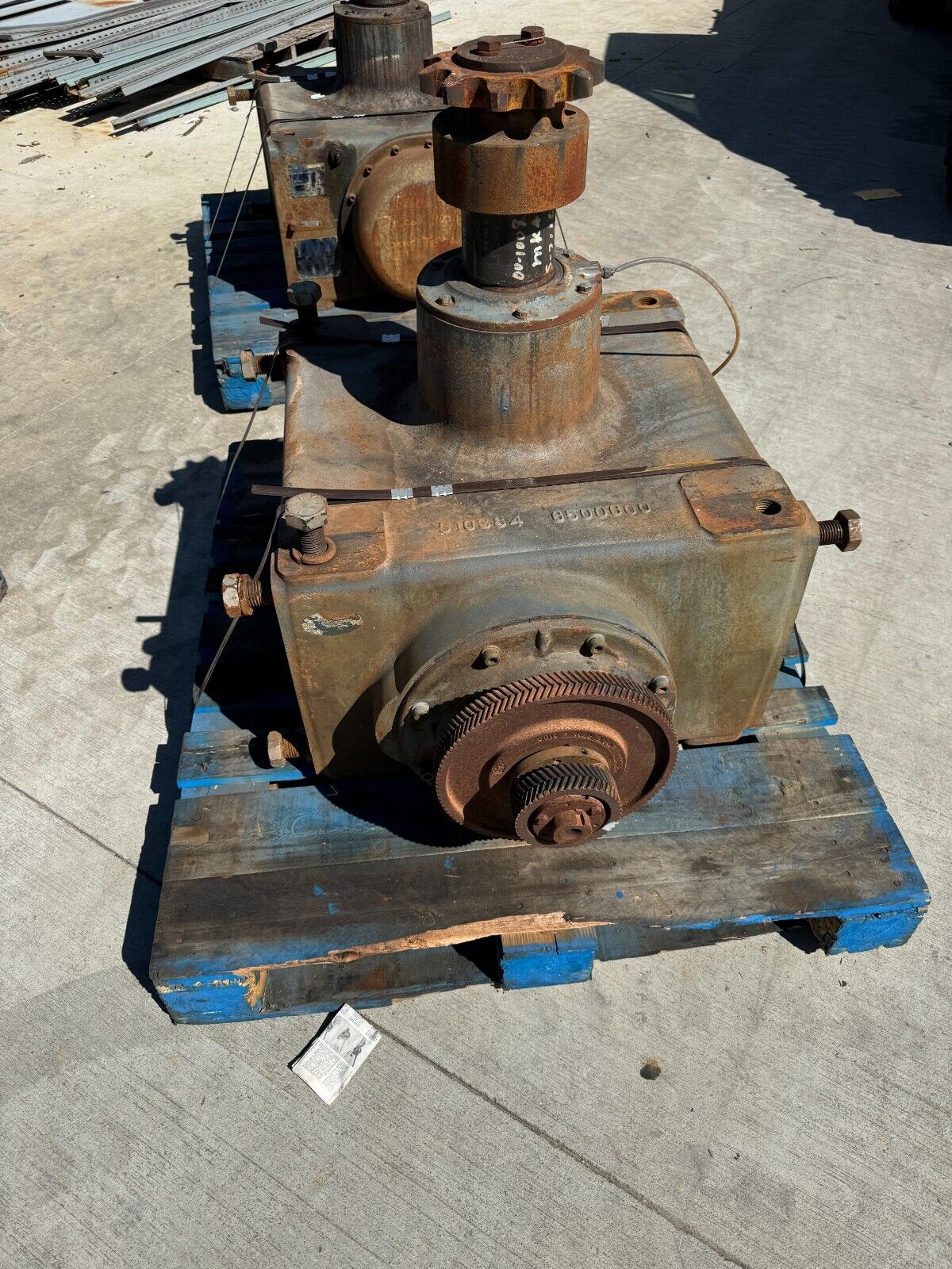 USED FALK 5DTC3-A ENCLOSED GEAR DRIVE SPEED REDUCER 63.30 RATIO 5DTC3A