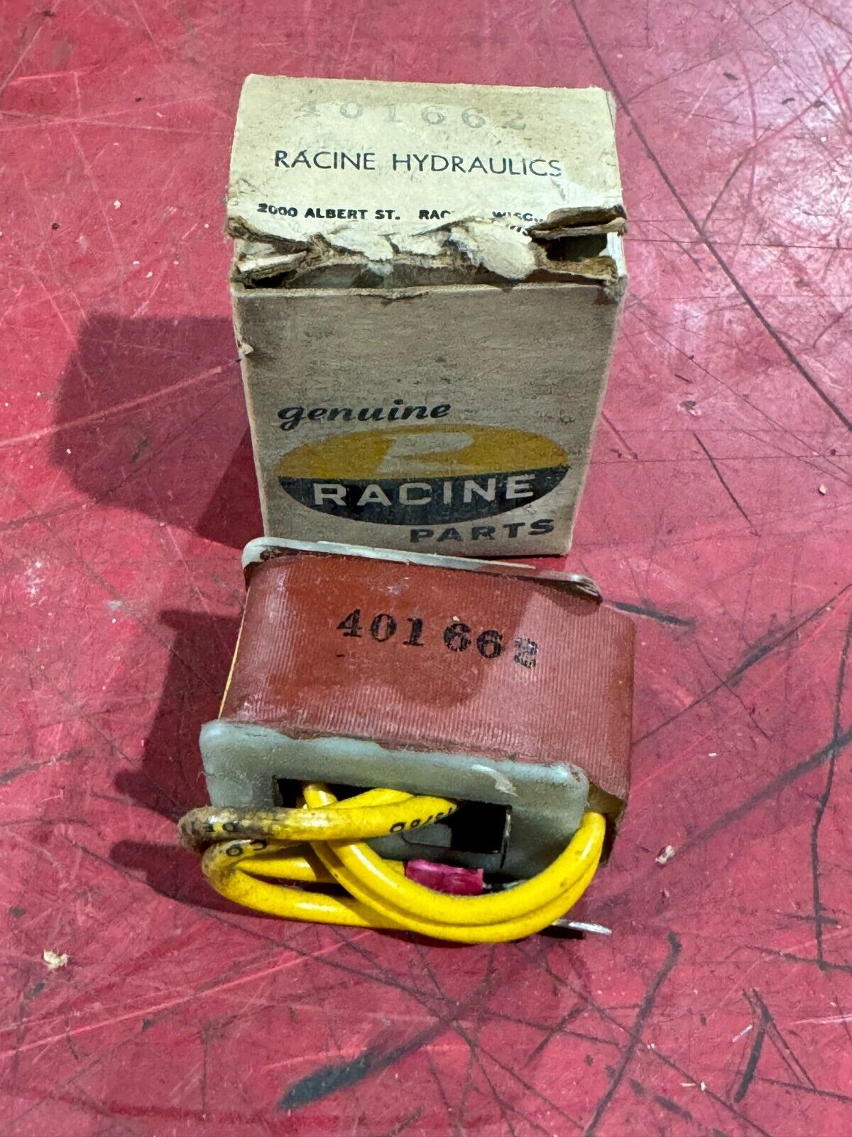 NEW IN BOX RACINE COIL 401662 9-1191 115V 60CY