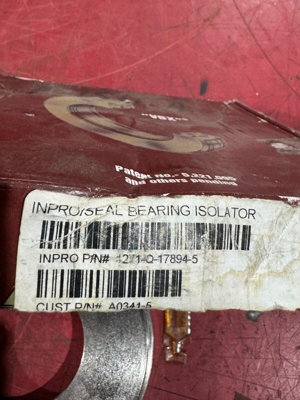 NEW IN BOX INPRO/SEAL BEARING ISOLATOR 1271-Q-17894-5 A0341-5