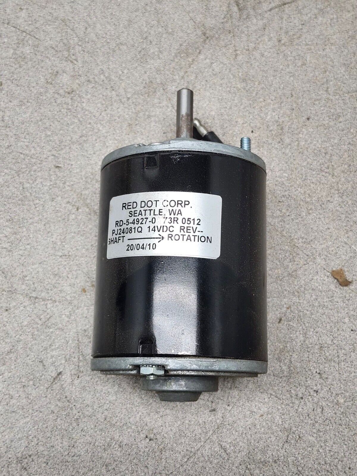 NEW IN BOX RED DOT CORP BLOWER MOTOR 73R0702
