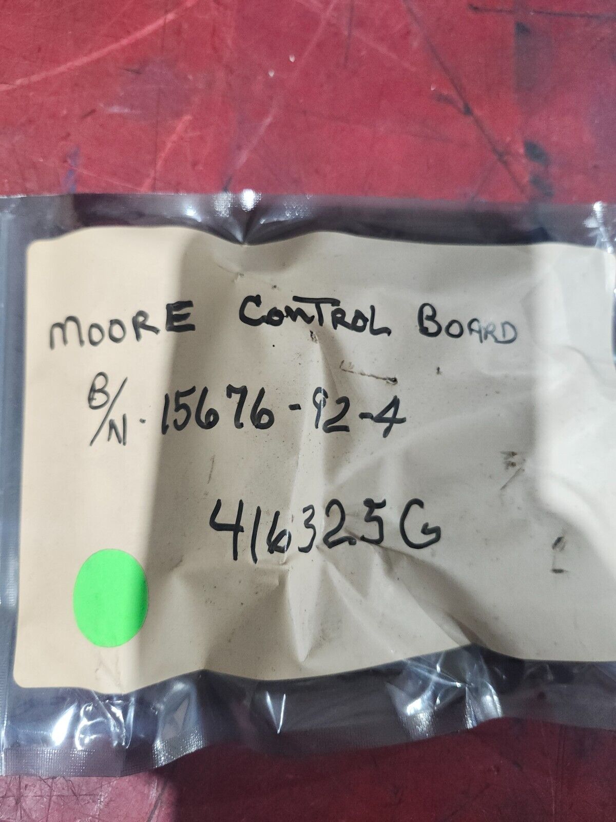 NEW IN BAG MOORE Control Input Board,7855T116