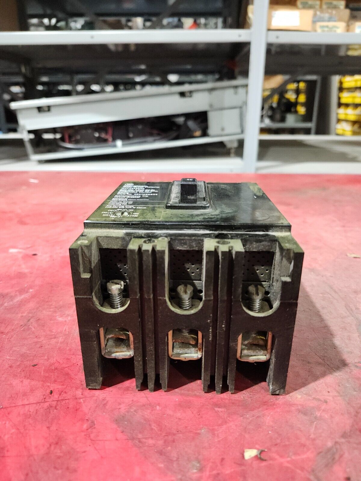 USED WESTINGHOUSE Circuit Breaker 50 Amps 600 V 3-POLE MCP23480RC