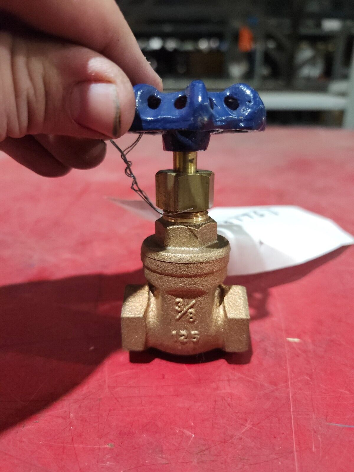 NEW NO BOX FAIRBANKS  3/8'' BALL VALVE 3050